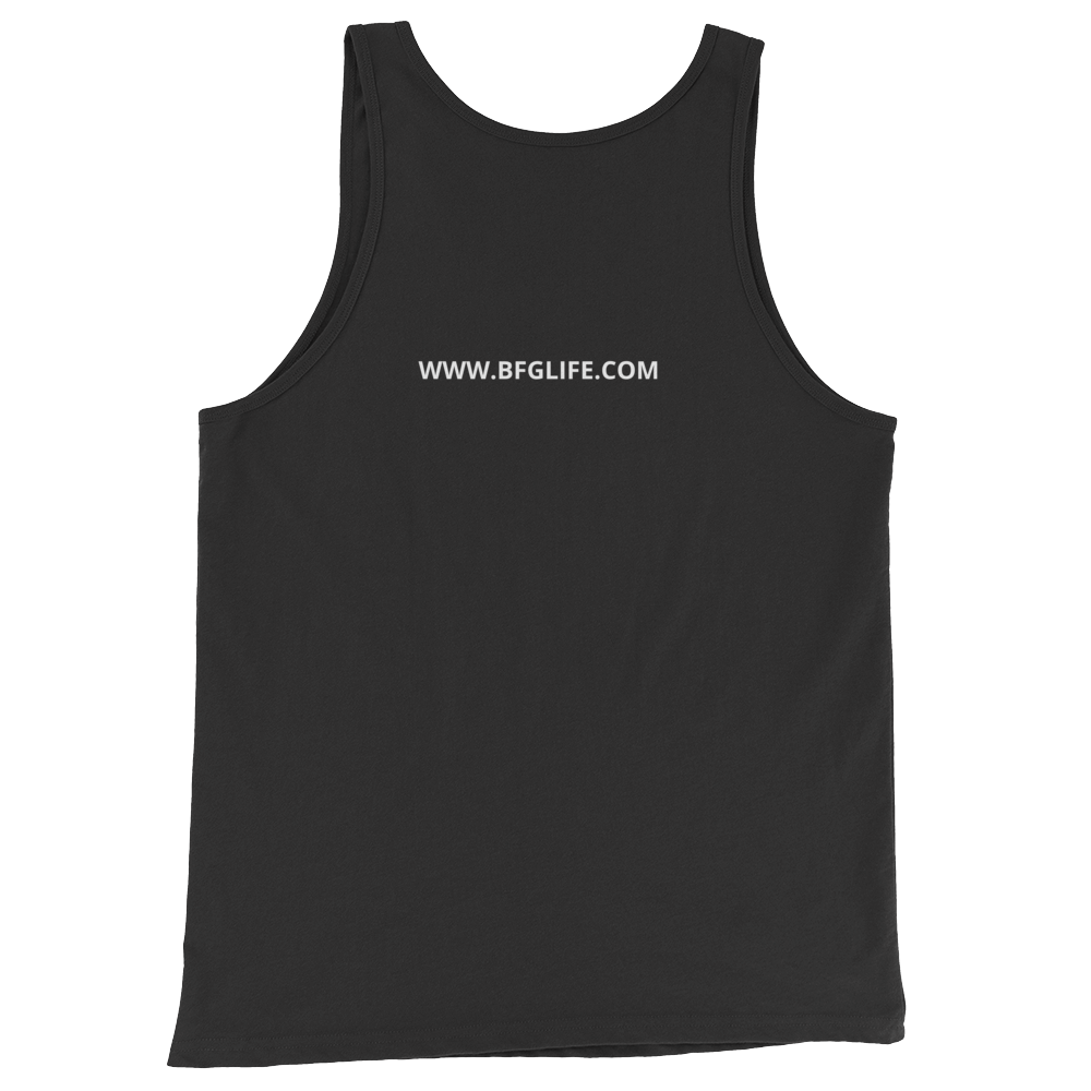 Mens Black Original Logo Gym Tank